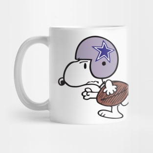 Football funny cartoon Mug